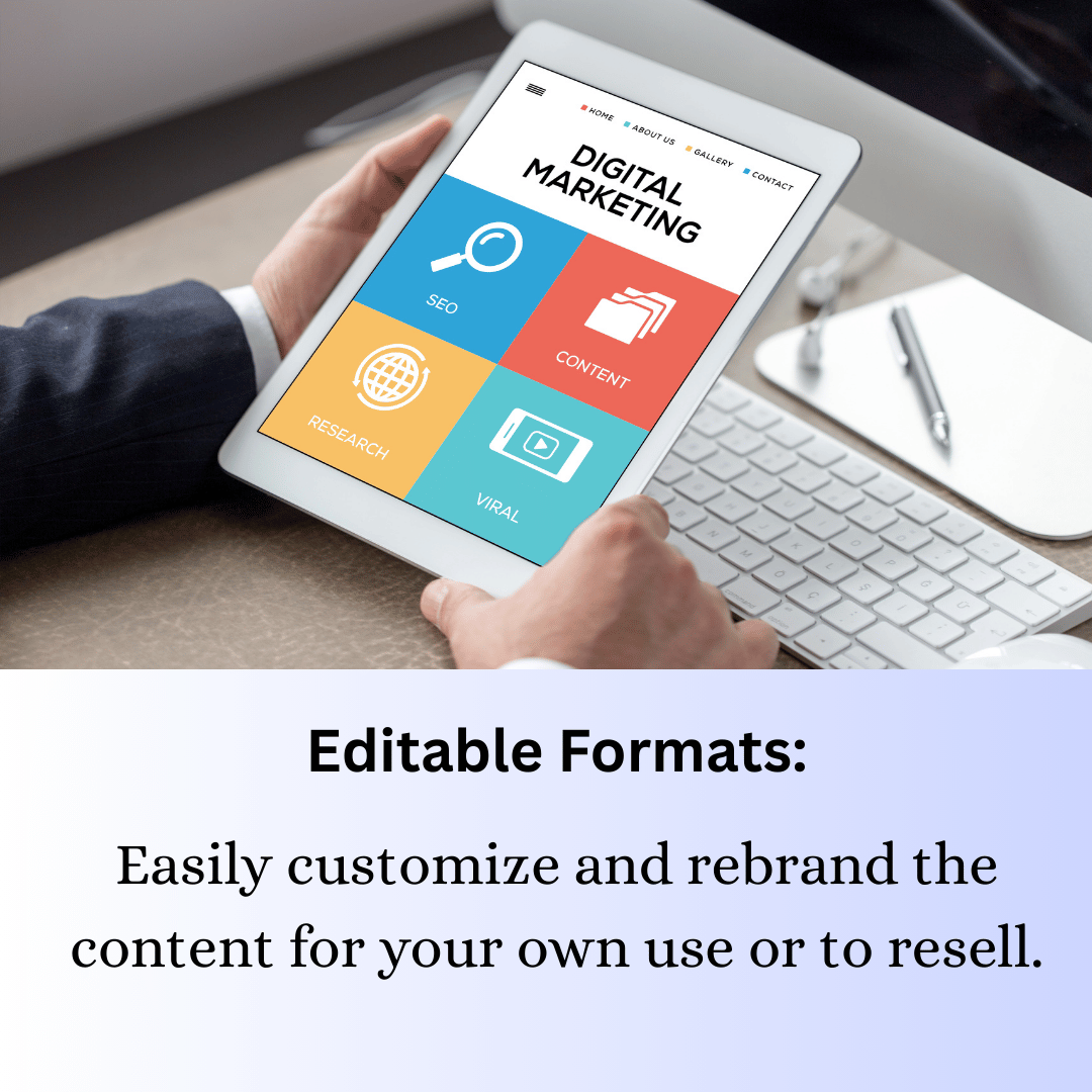 50+ Editable Business & Marketing eBooks | Master Resell Rights Package - Image 3