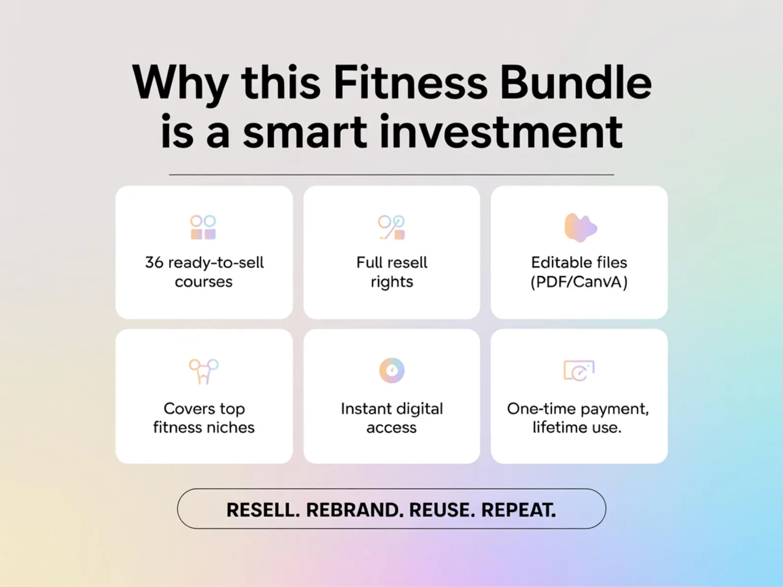 36 Premium Fitness Courses Bundle – Includes PLR & MRR Rights - Image 5