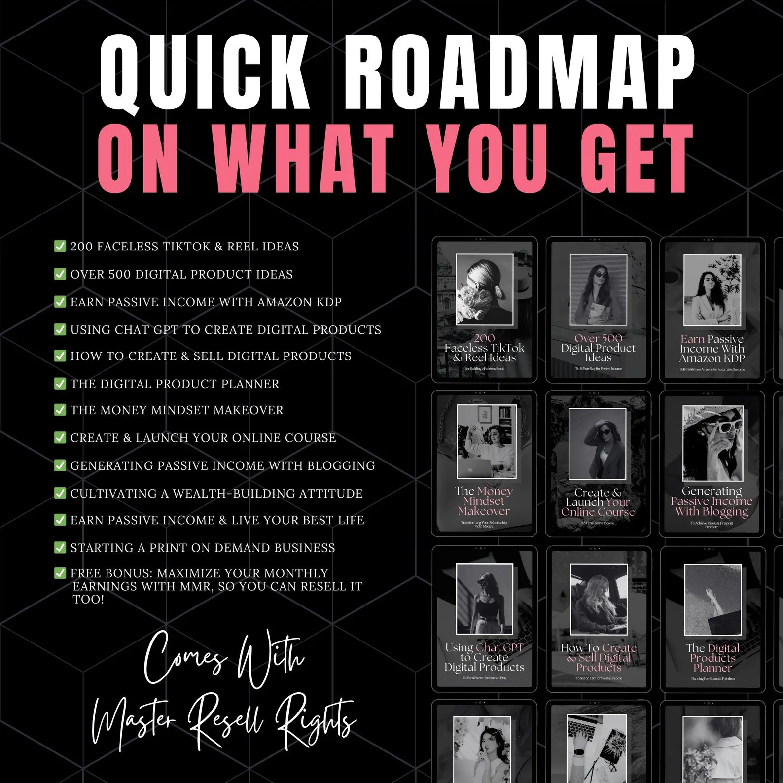 Passive Income Digital eBook Pack – Includes PLR & MRR Rights