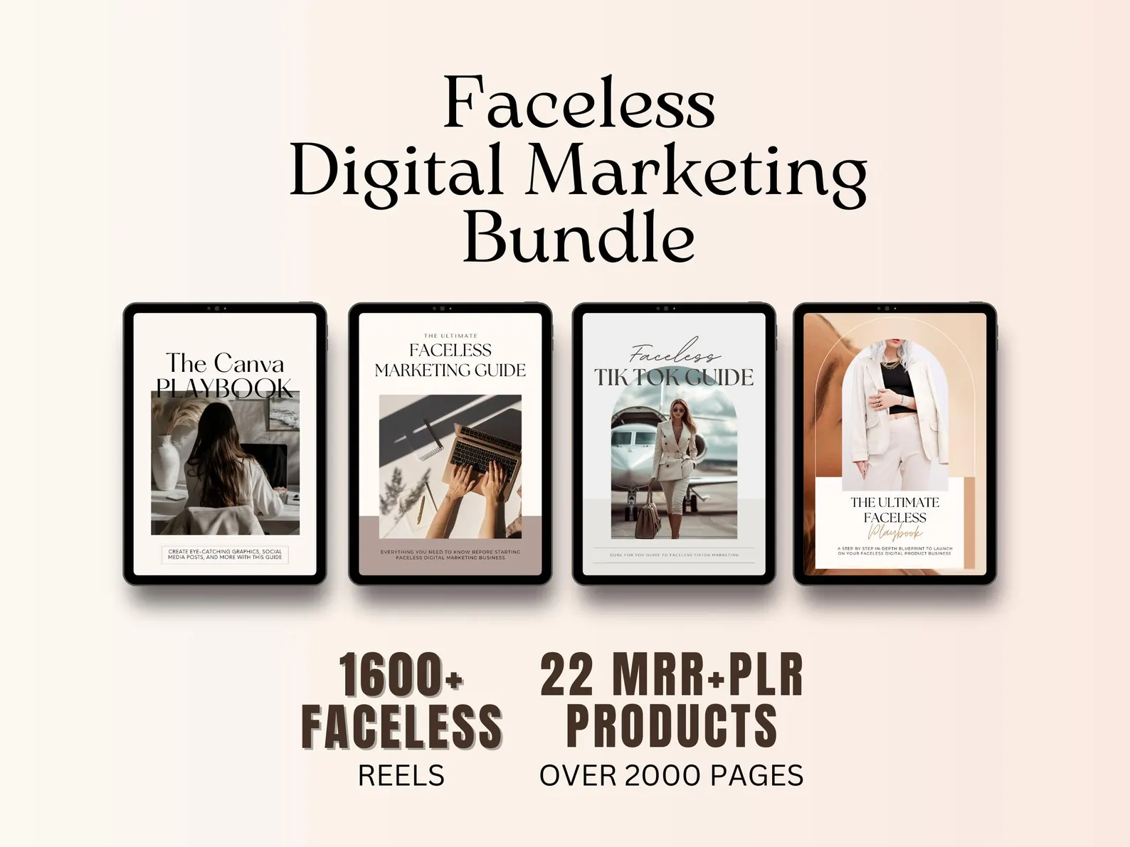 22 Resellable Faceless Marketing Products | DFY Digital Content + MRR License - Image 6
