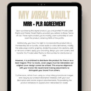 22 Resellable Faceless Marketing Products | DFY Digital Content + MRR License